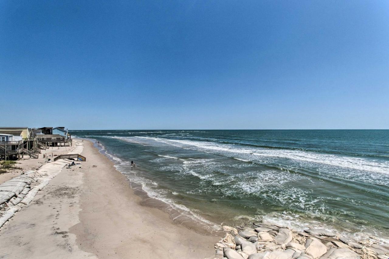 Convenient Retreat With Balcony And Ocean Views! Appartement North Topsail Beach Buitenkant foto